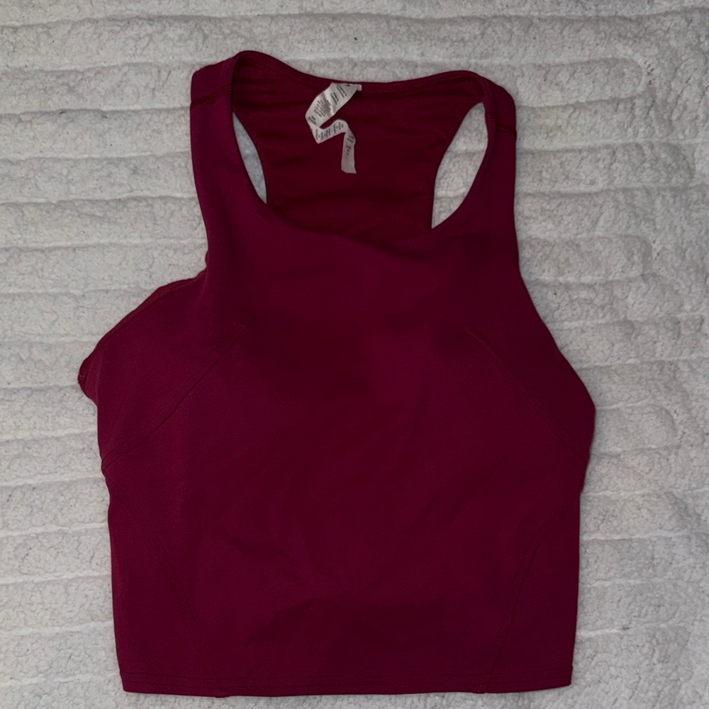 Lululemon Magenta Athletic Tank Top